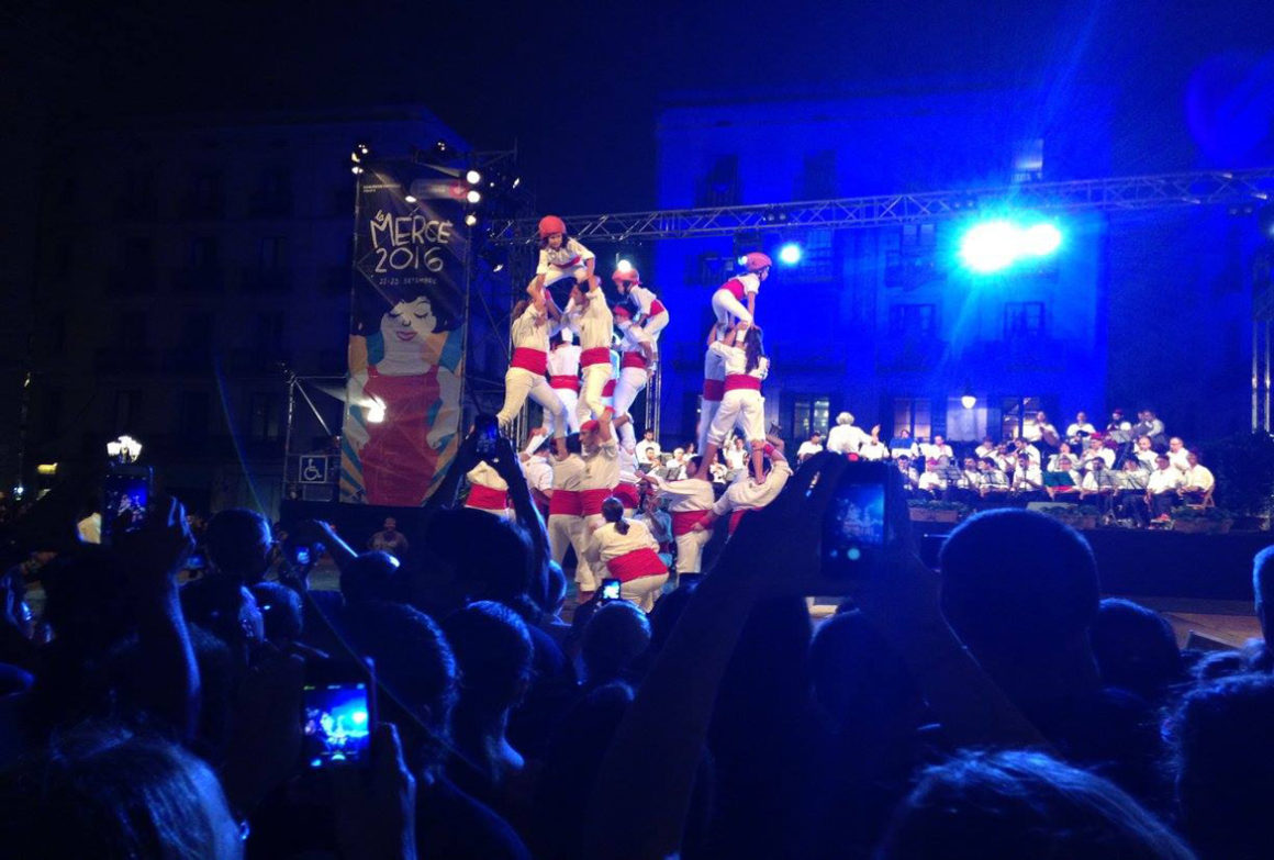 Castellers are the people who form this incredible human 