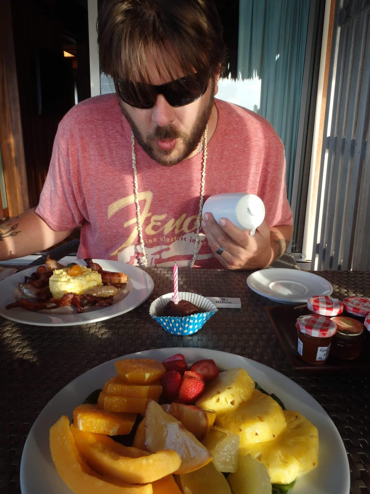 Lance in Bora Bora